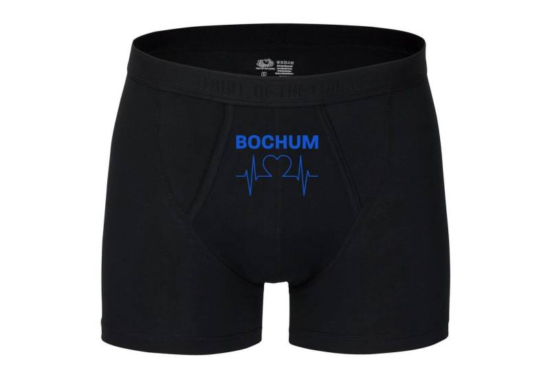 multifanshop Boxershorts Bochum - Herzschlag - Unterwäsche von multifanshop