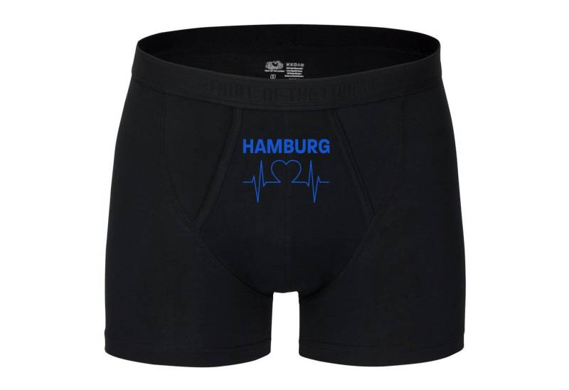 multifanshop Boxershorts Hamburg - Herzschlag - Unterwäsche von multifanshop