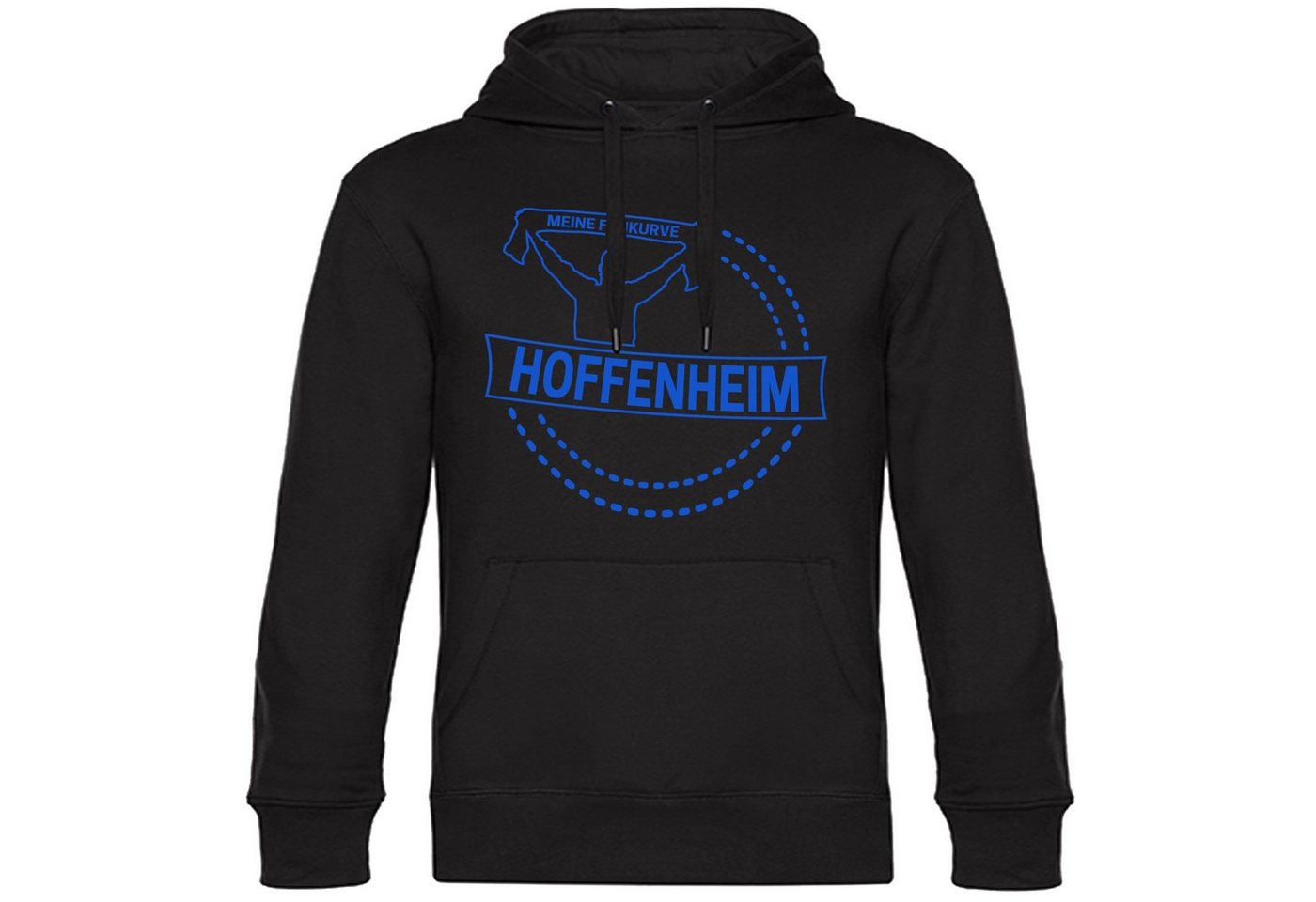 multifanshop Kapuzensweatshirt Hoffenheim - Meine Fankurve - Pullover von multifanshop