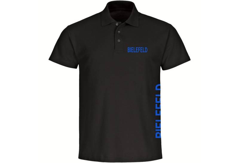 multifanshop Poloshirt Bielefeld - Brust & Seite - Polo von multifanshop