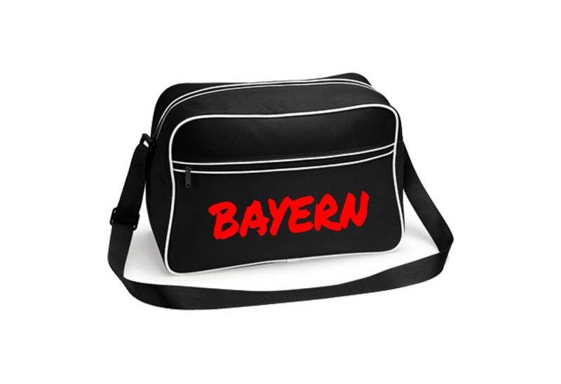multifanshop Schultertasche Bayern - Textmarker - Tasche von multifanshop
