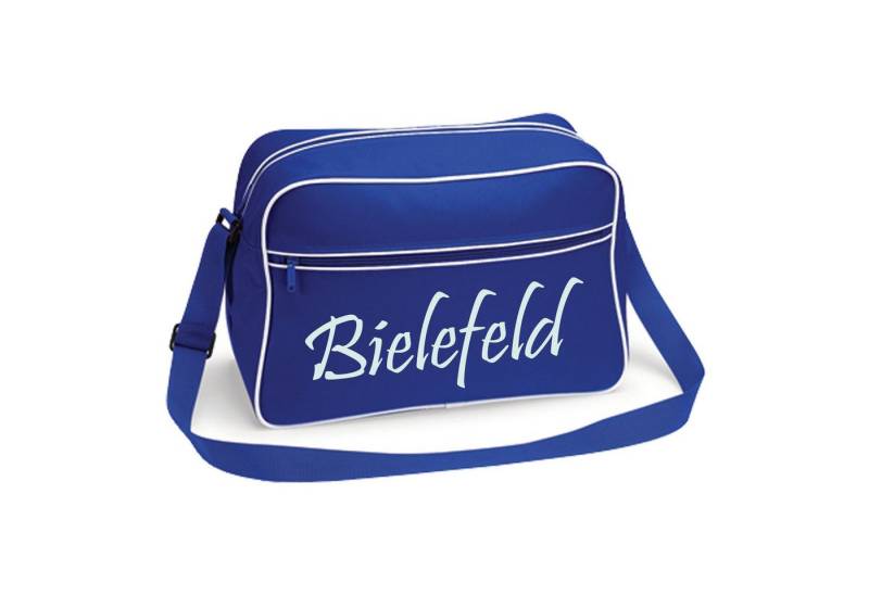 multifanshop Schultertasche Bielefeld - Schriftzug - Tasche von multifanshop