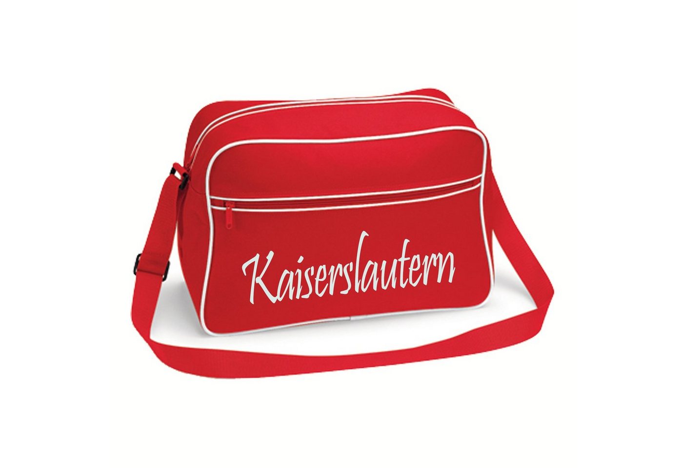 multifanshop Schultertasche Kaiserslautern - Schriftzug - Tasche von multifanshop