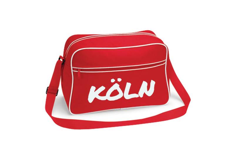 multifanshop Schultertasche Köln - Textmarker - Tasche von multifanshop