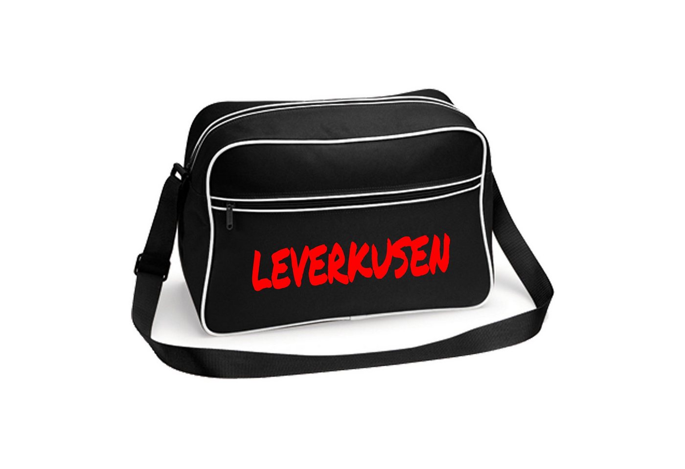 multifanshop Schultertasche Leverkusen - Textmarker - Tasche von multifanshop