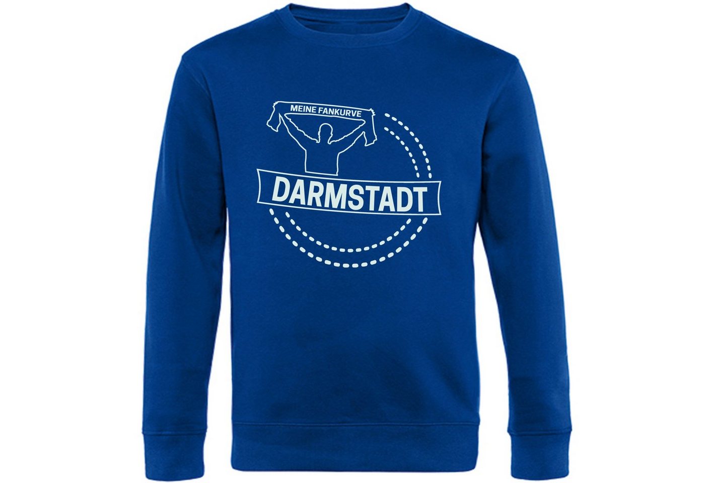 multifanshop Sweatshirt Darmstadt - Meine Fankurve - Pullover von multifanshop