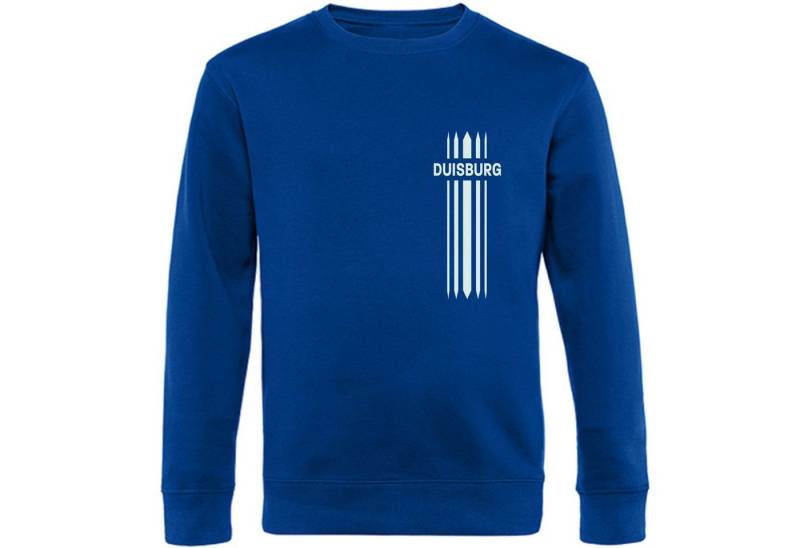 multifanshop Sweatshirt Duisburg - Streifen - Pullover von multifanshop
