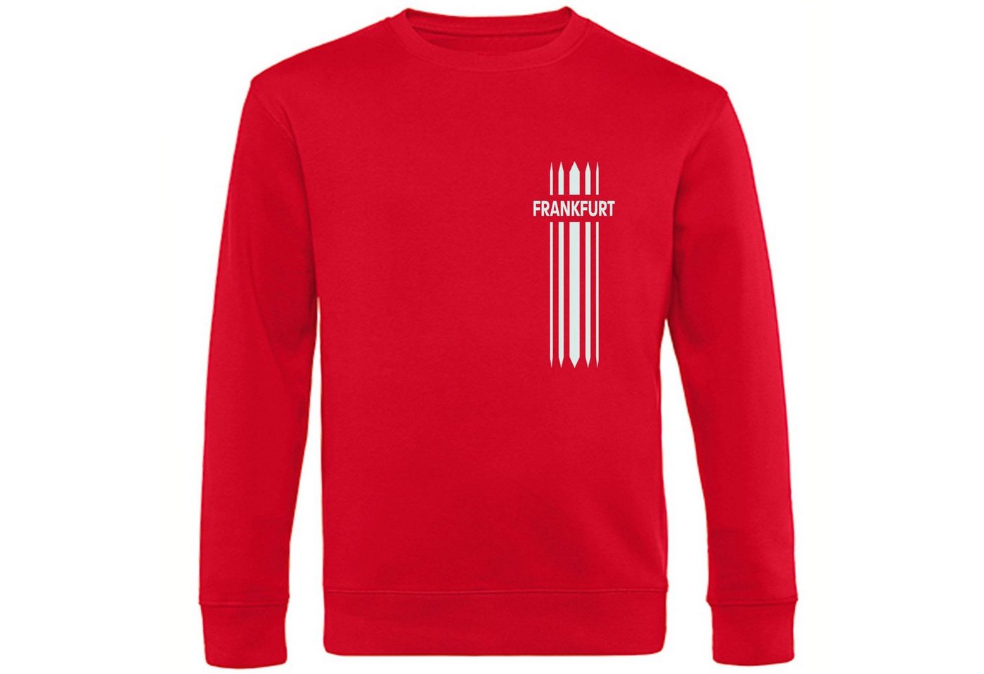 multifanshop Sweatshirt Frankfurt - Streifen - Pullover von multifanshop