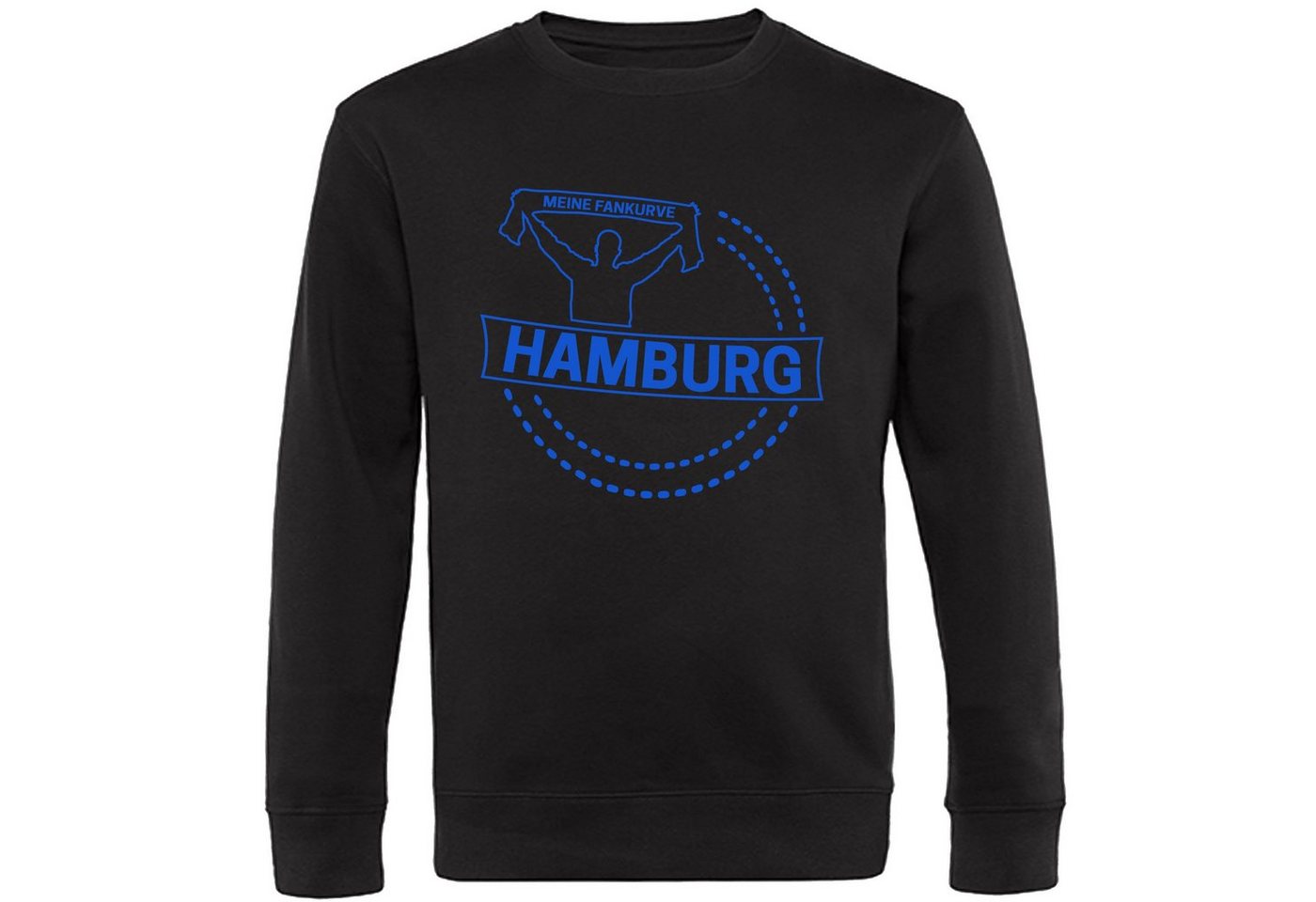 multifanshop Sweatshirt Hamburg - Meine Fankurve - Pullover von multifanshop