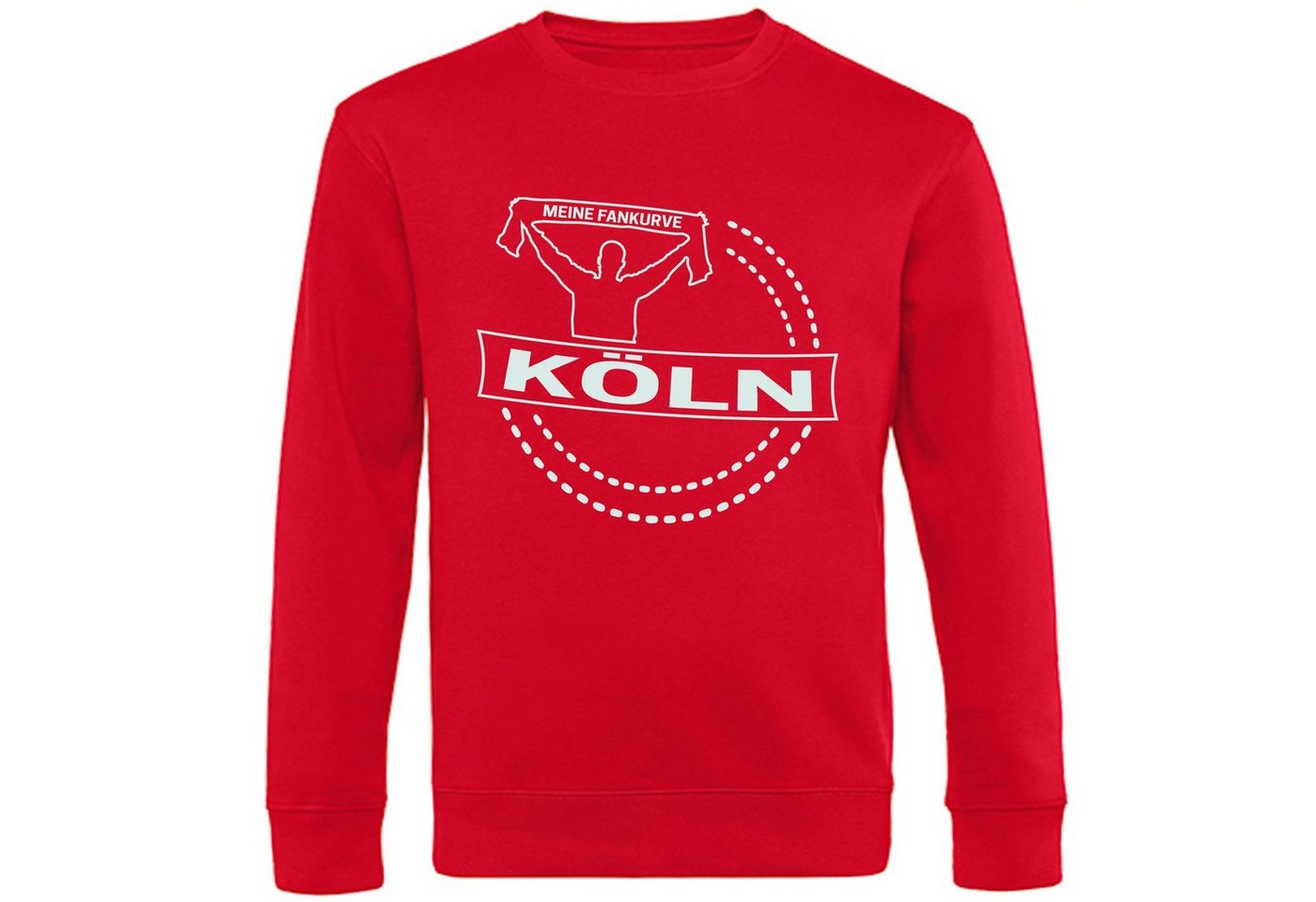 multifanshop Sweatshirt Köln - Meine Fankurve - Pullover von multifanshop