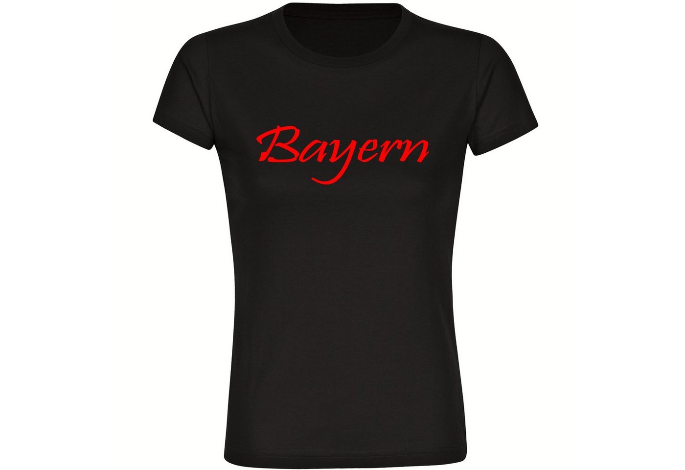 multifanshop T-Shirt Damen Bayern - Schriftzug - Frauen von multifanshop
