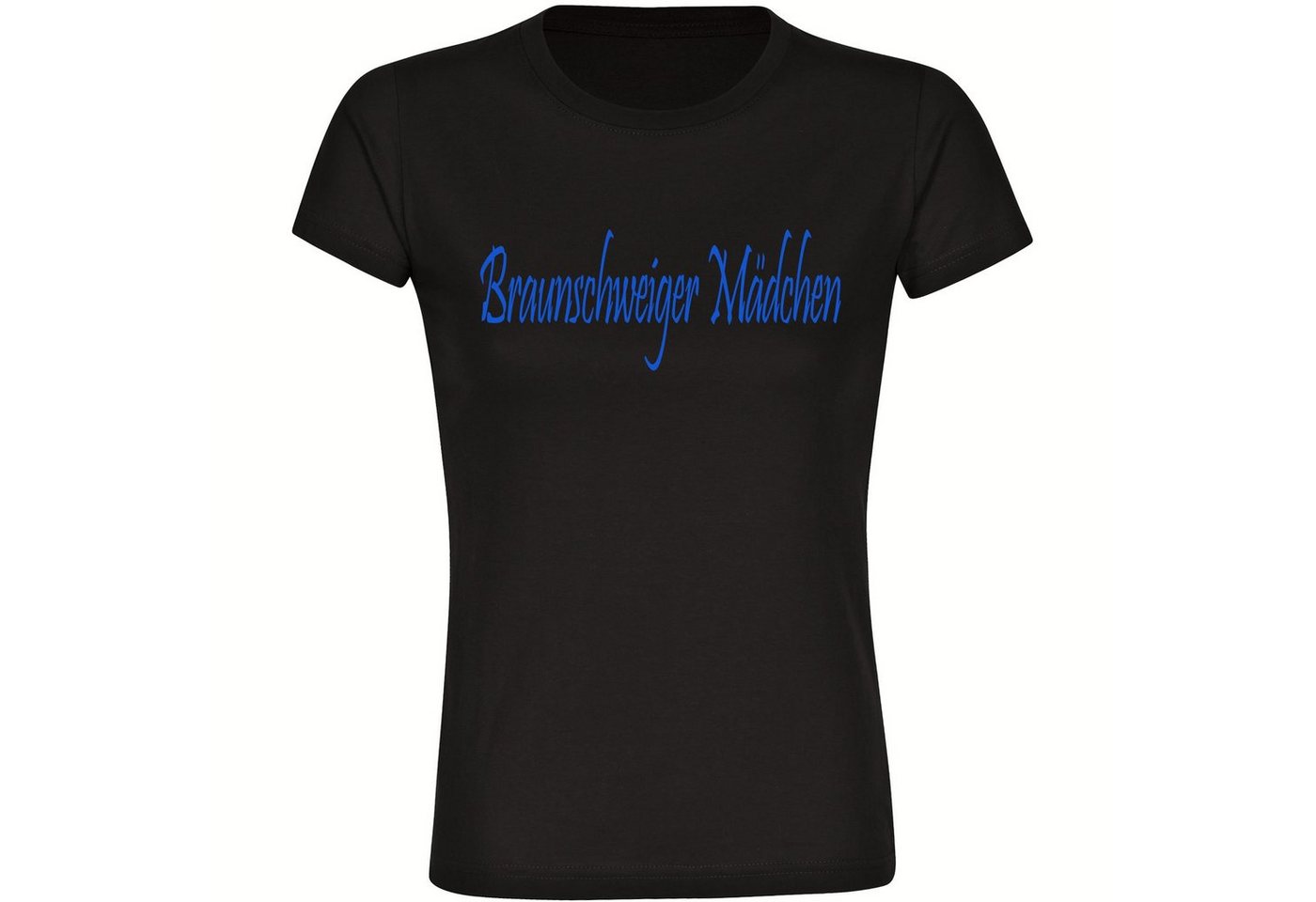 multifanshop T-Shirt Damen Braunschweig - Braunschweiger Mädchen - Frauen von multifanshop