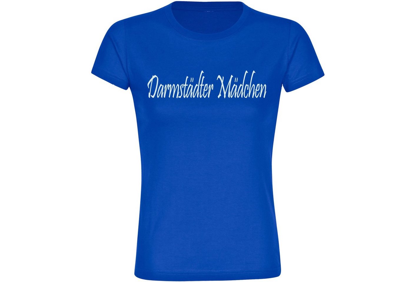 multifanshop T-Shirt Damen Darmstadt - Darmstädter Mädchen - Frauen von multifanshop