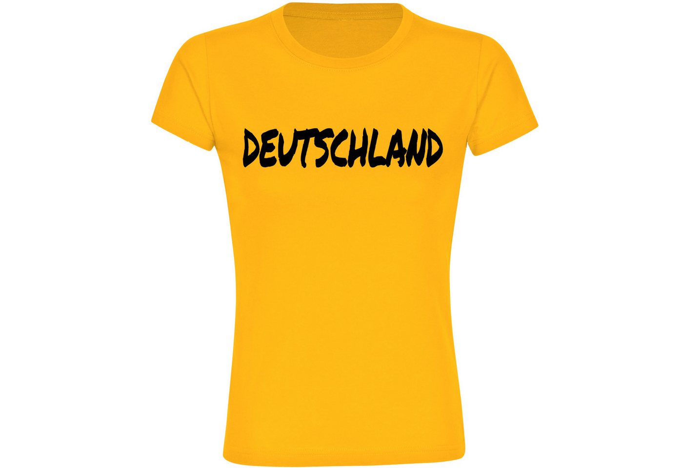 multifanshop T-Shirt Damen Deutschland - Textmarker - Frauen von multifanshop
