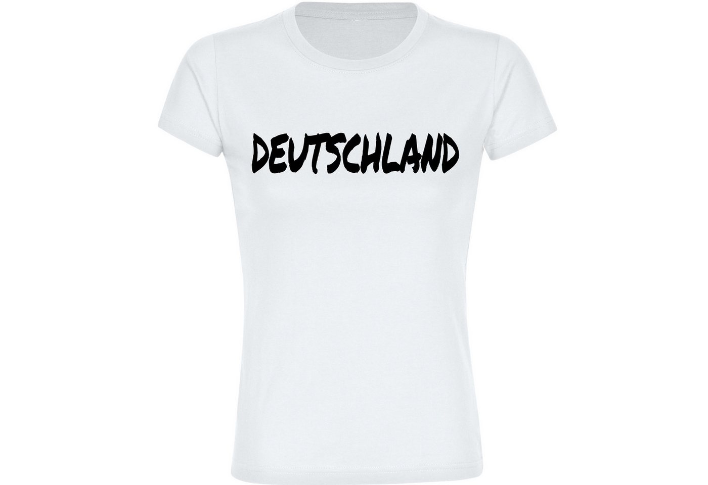 multifanshop T-Shirt Damen Deutschland - Textmarker - Frauen von multifanshop