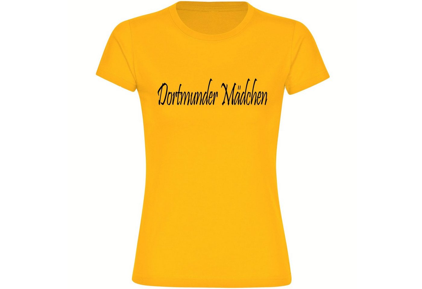 multifanshop T-Shirt Damen Dortmund - Dortmunder Mädchen - Frauen von multifanshop