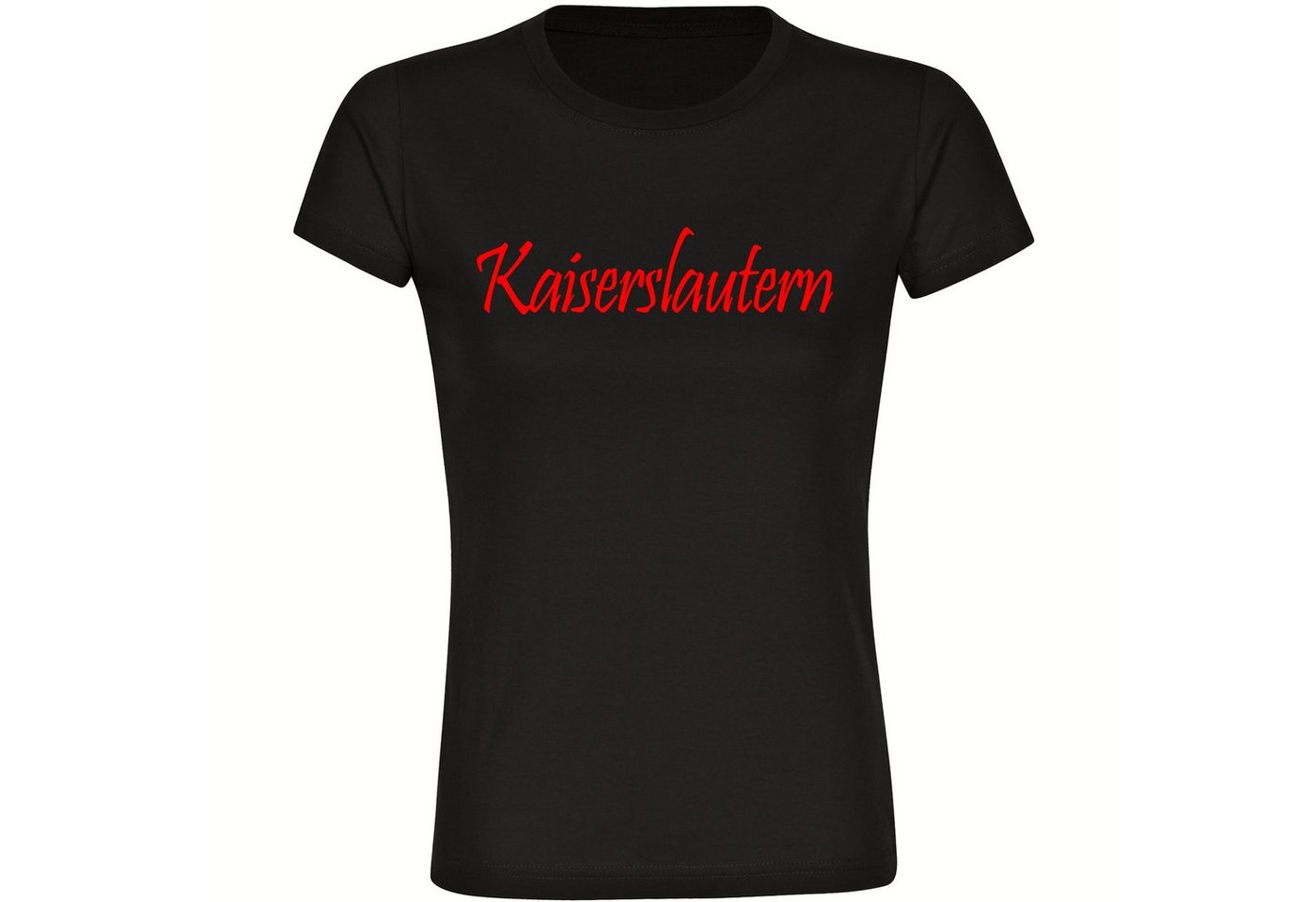 multifanshop T-Shirt Damen Kaiserslautern - Schriftzug - Frauen von multifanshop
