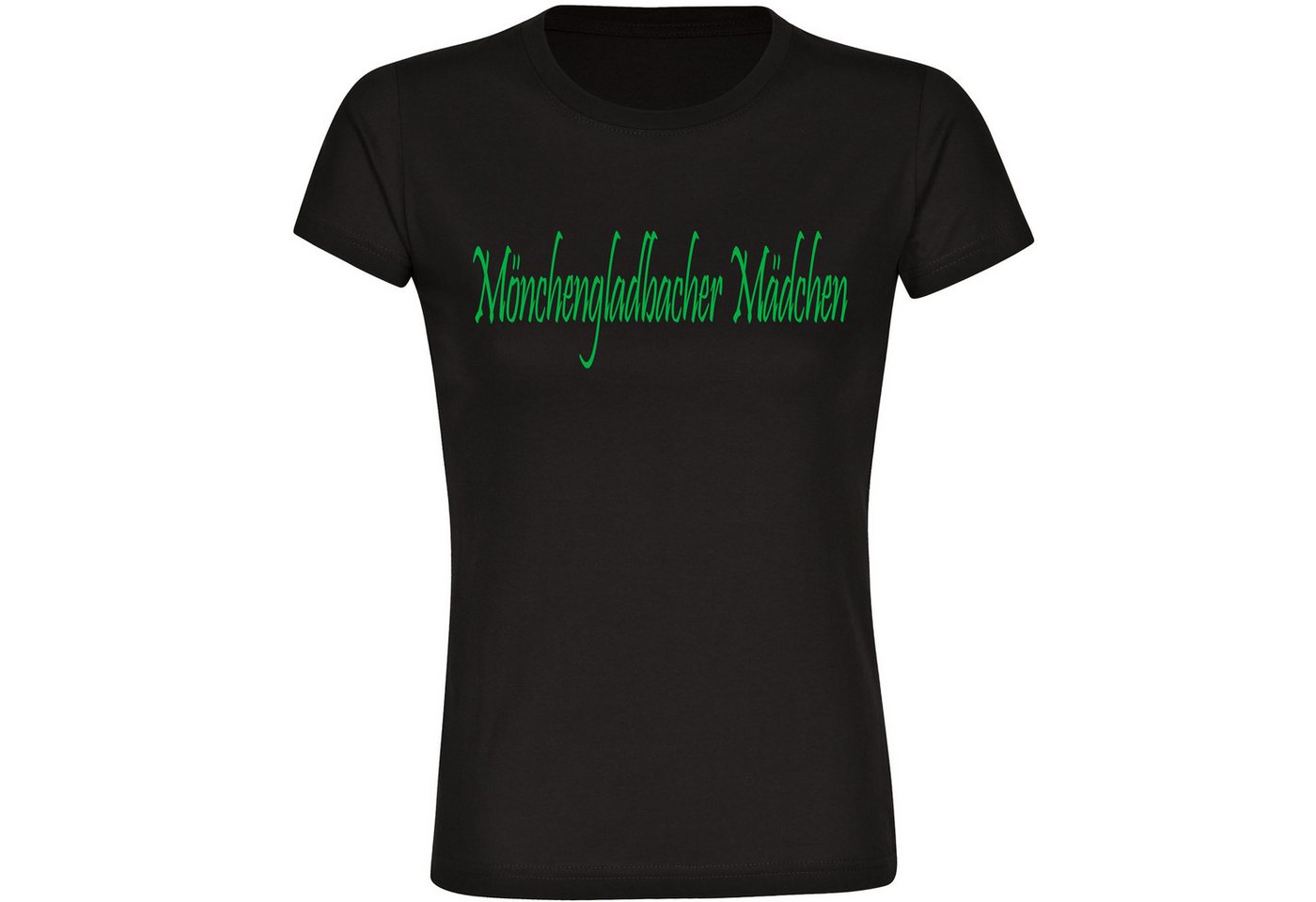 multifanshop T-Shirt Damen Mönchengladbach - Mönchengladbacher Mädchen - Frauen von multifanshop