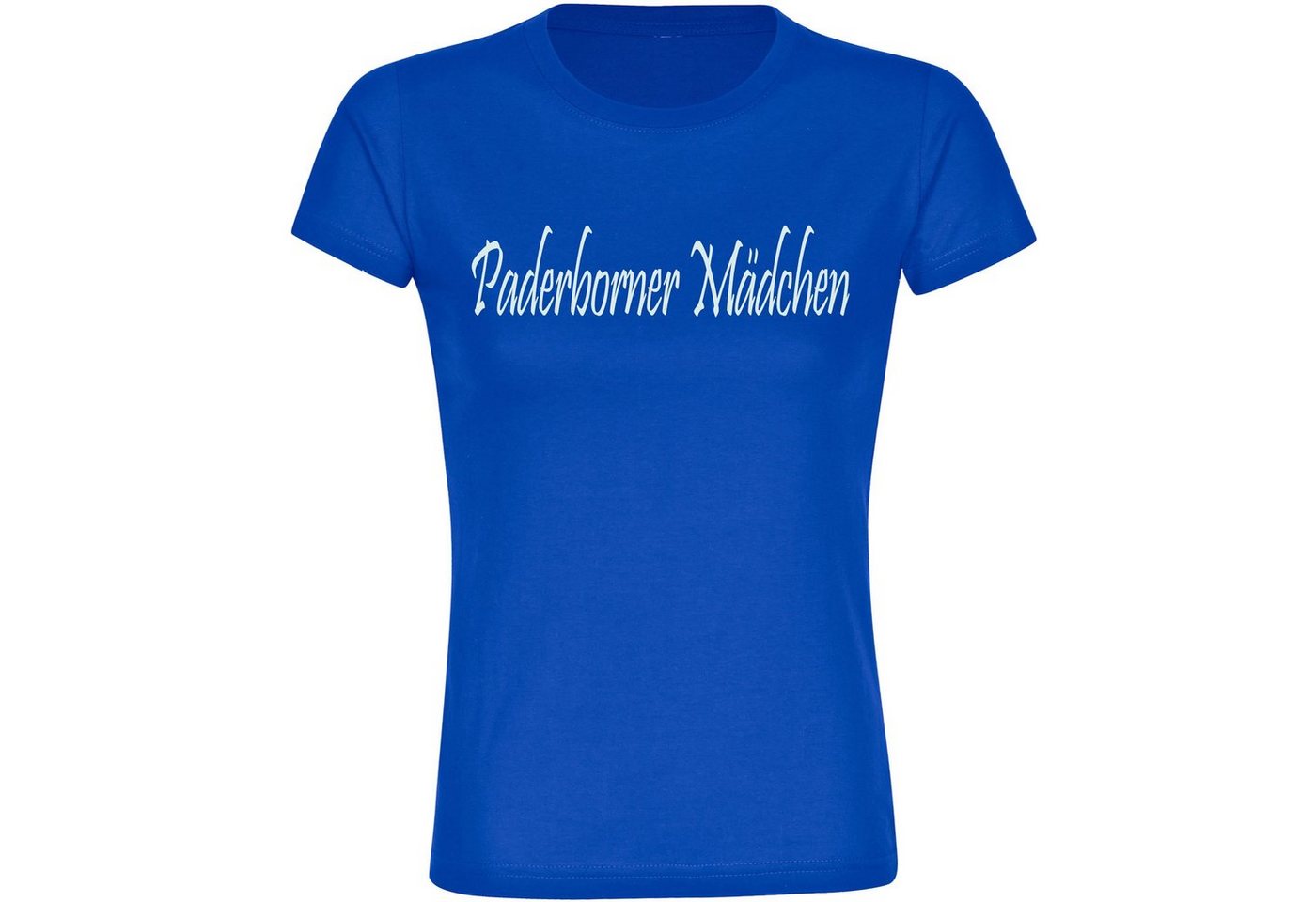 multifanshop T-Shirt Damen Paderborn - Paderborner Mädchen - Frauen von multifanshop