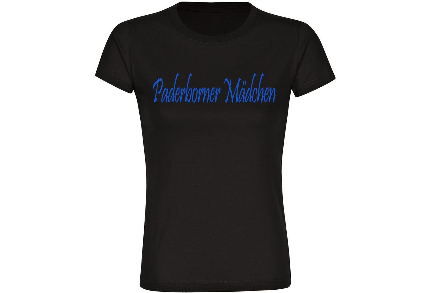 multifanshop T-Shirt Damen Paderborn - Paderborner Mädchen - Frauen von multifanshop