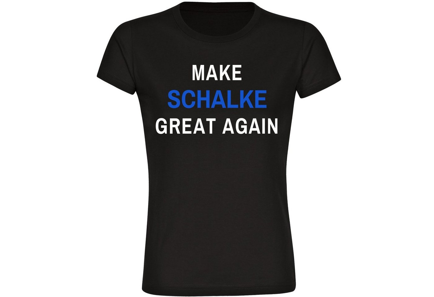 multifanshop T-Shirt Damen Schalke - Make Great Again - Frauen von multifanshop
