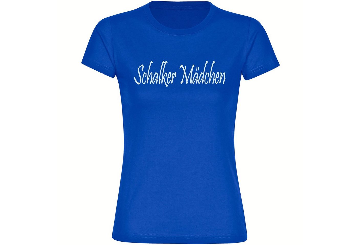 multifanshop T-Shirt Damen Schalke - Schalker Mädchen - Frauen von multifanshop