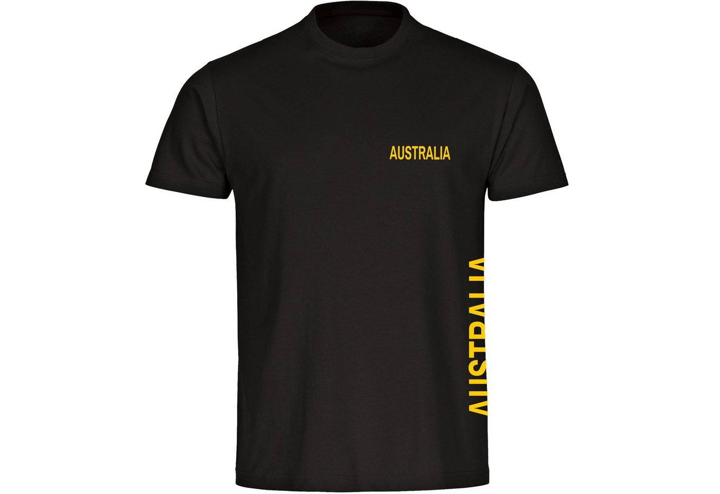 multifanshop T-Shirt Herren Australia - Brust & Seite - Männer von multifanshop