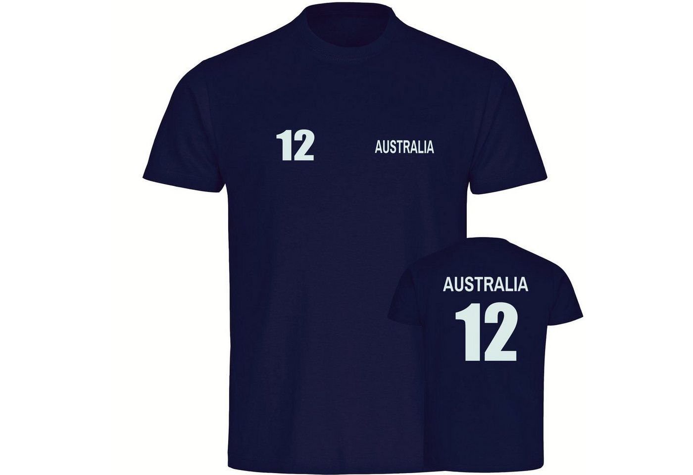 multifanshop T-Shirt Herren Australia - Trikot 12 - Männer von multifanshop