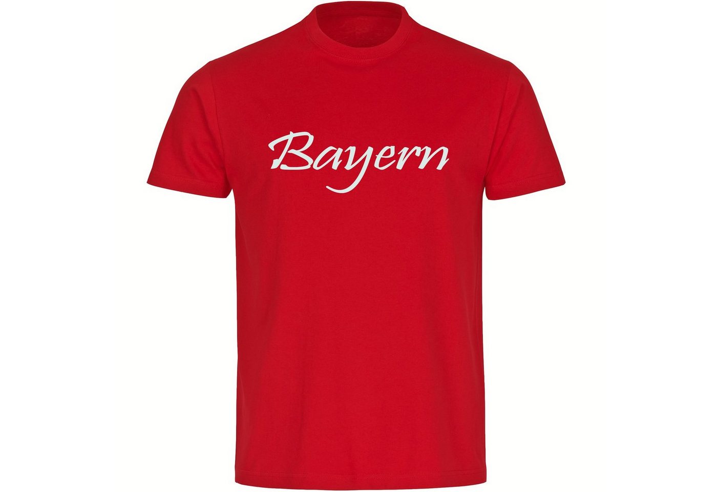 multifanshop T-Shirt Herren Bayern - Schriftzug - Männer von multifanshop
