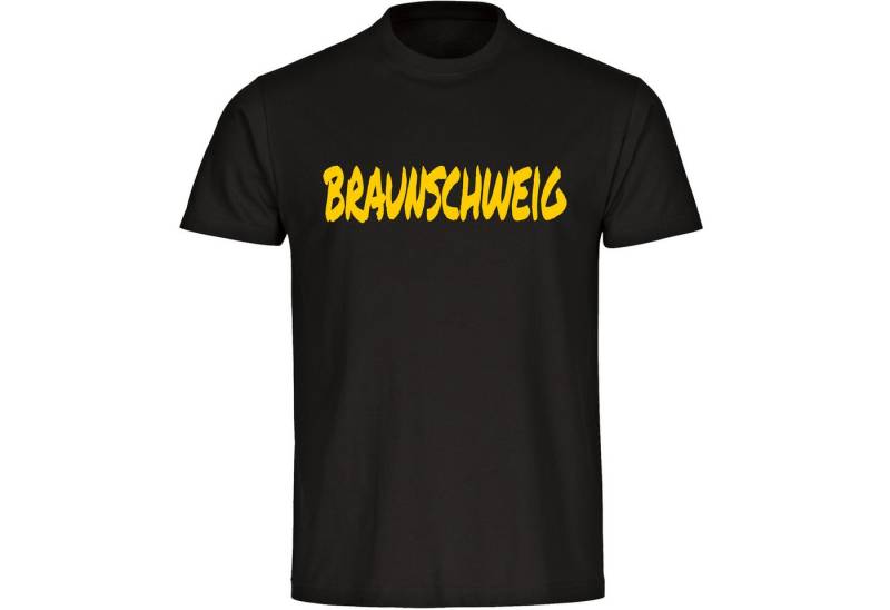 multifanshop T-Shirt Herren Braunschweig - Textmarker - Männer von multifanshop
