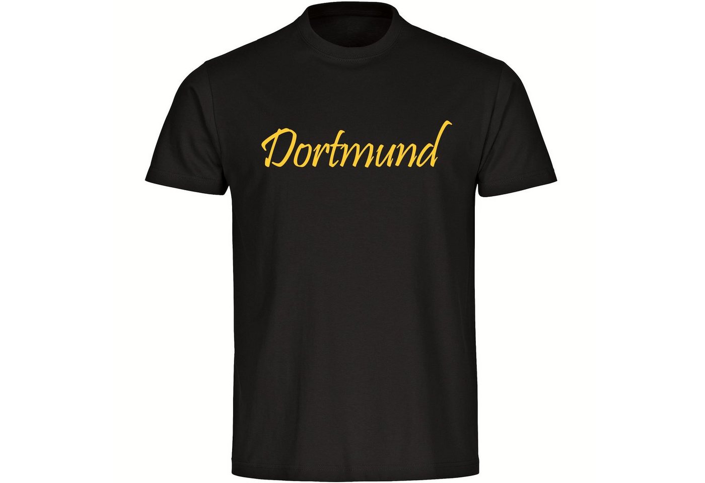 multifanshop T-Shirt Herren Dortmund - Schriftzug - Männer von multifanshop