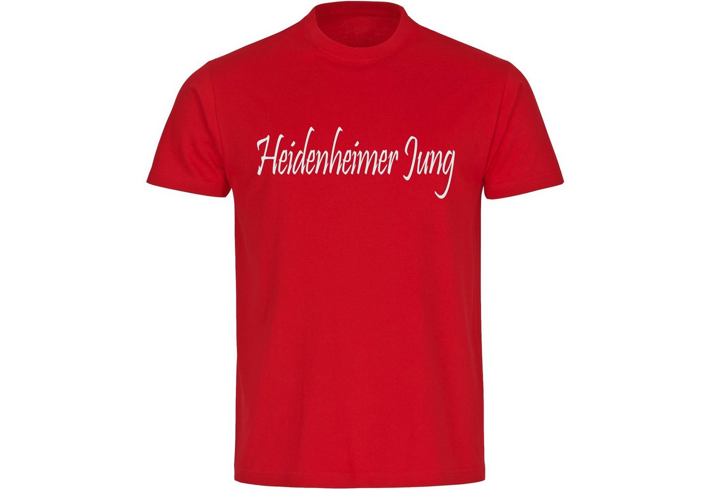 multifanshop T-Shirt Herren Heidenheim - Heidenheimer Jung - Männer von multifanshop