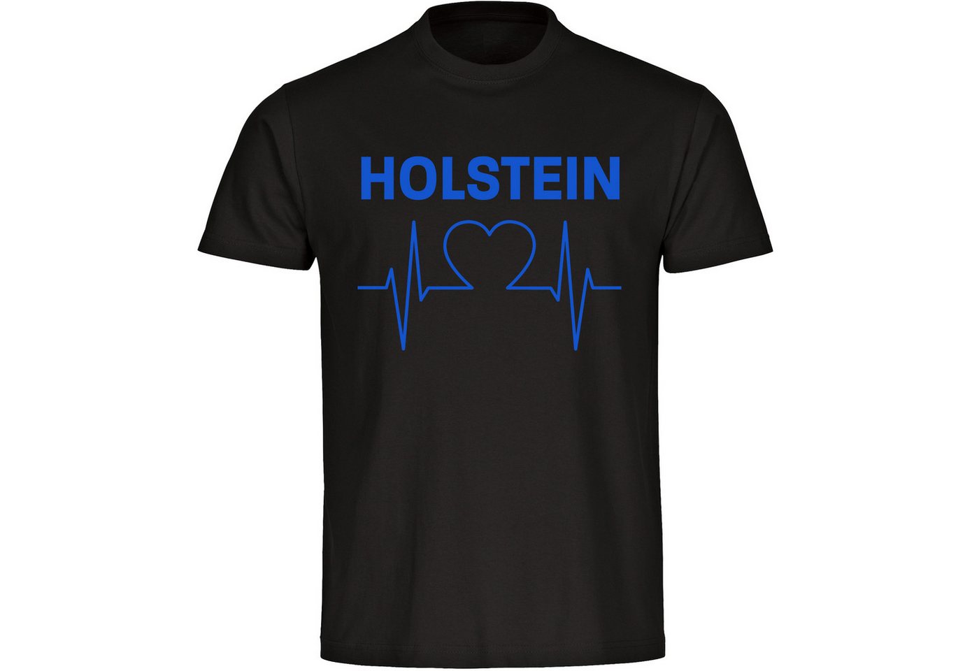 multifanshop T-Shirt Herren Holstein - Herzschlag - Männer von multifanshop