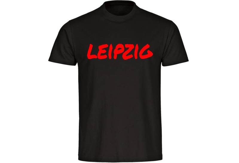 multifanshop T-Shirt Herren Leipzig - Textmarker - Männer von multifanshop