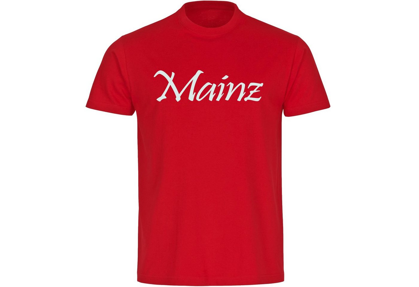 multifanshop T-Shirt Herren Mainz - Schriftzug - Männer von multifanshop