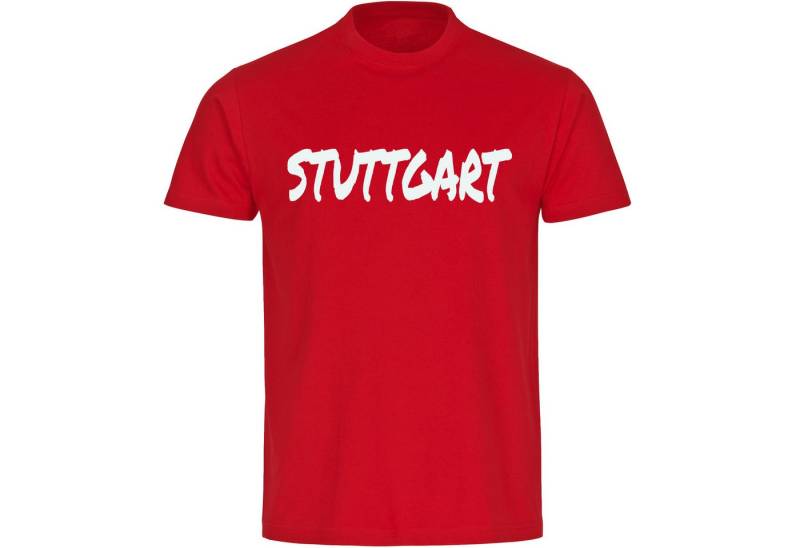 multifanshop T-Shirt Herren Stuttgart - Textmarker - Männer von multifanshop
