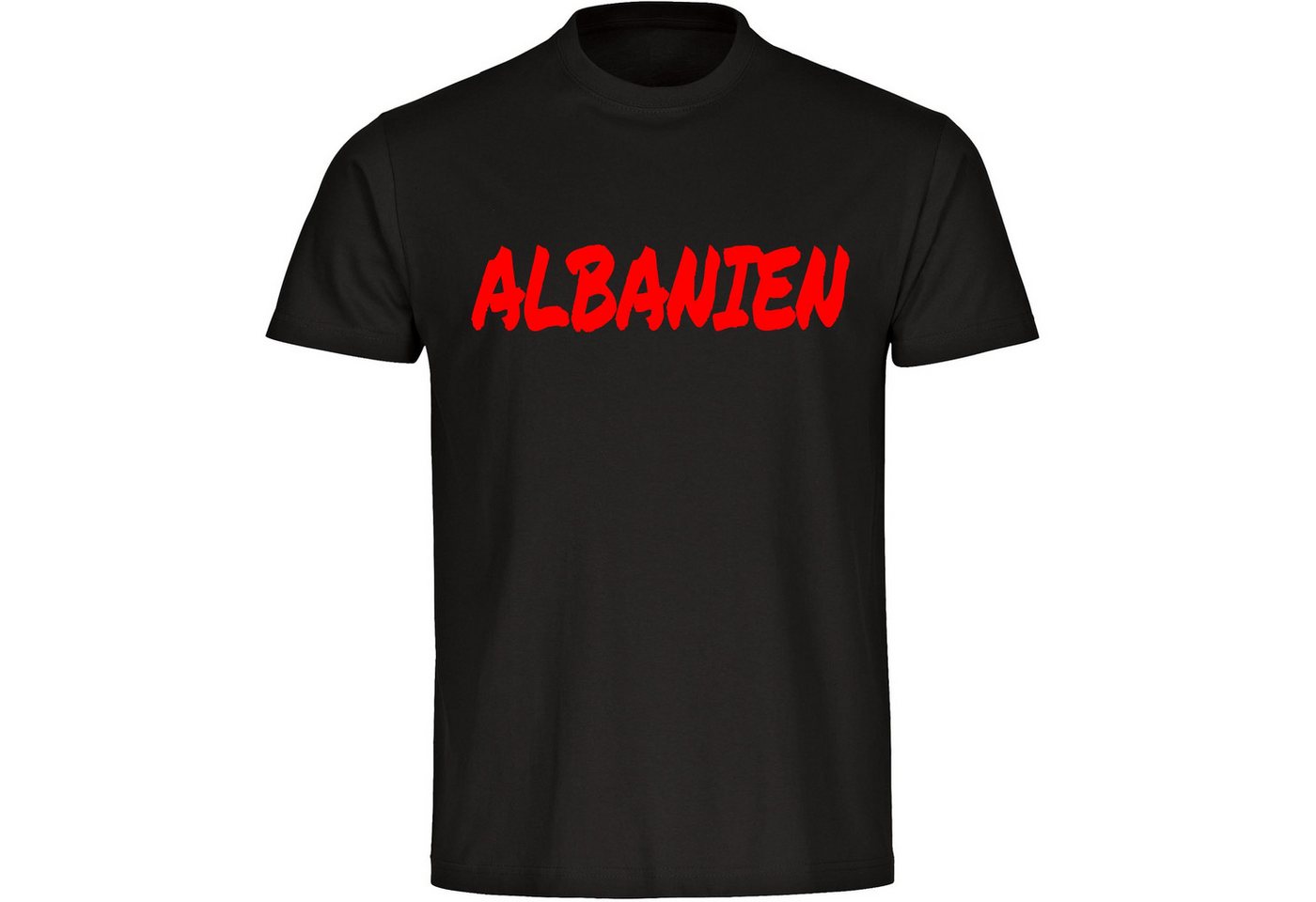 multifanshop T-Shirt Kinder Albanien - Textmarker - Boy Girl von multifanshop