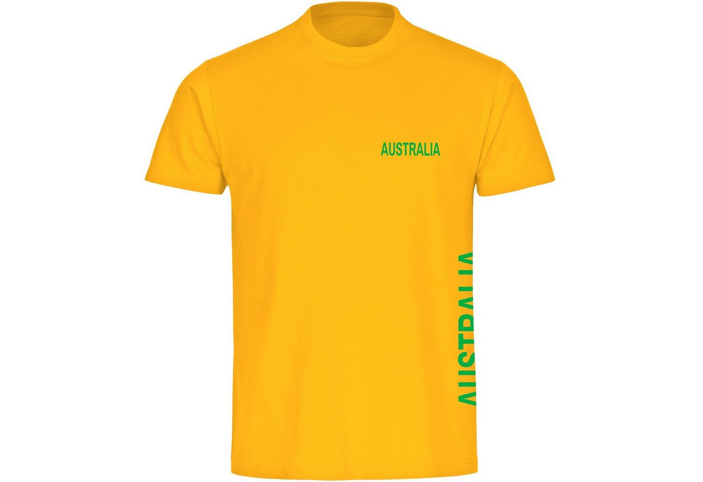 multifanshop T-Shirt Kinder Australia - Brust & Seite - Boy Girl von multifanshop