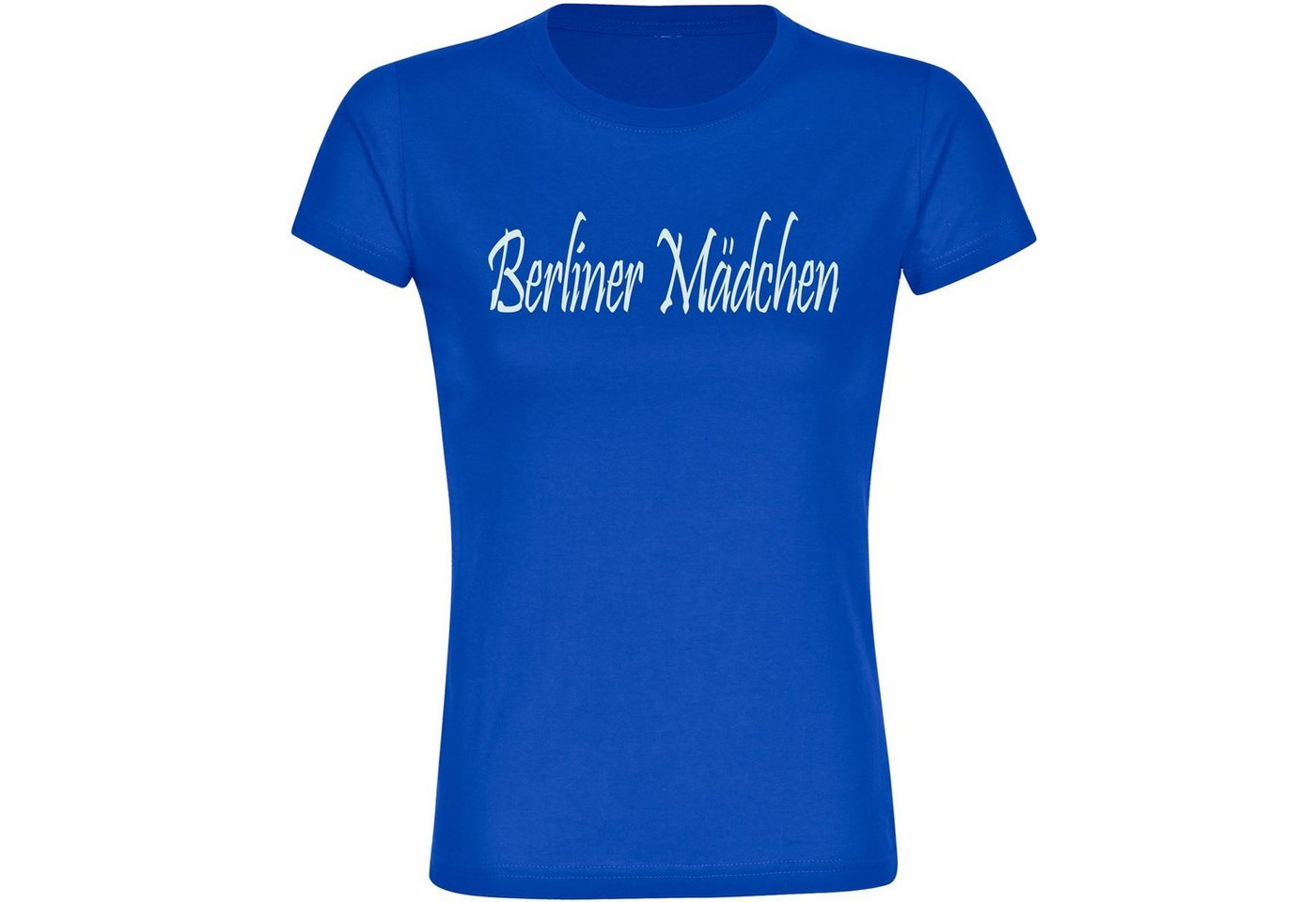 multifanshop T-Shirt Kinder Berlin blau - Berliner Mädchen - Boy Girl von multifanshop