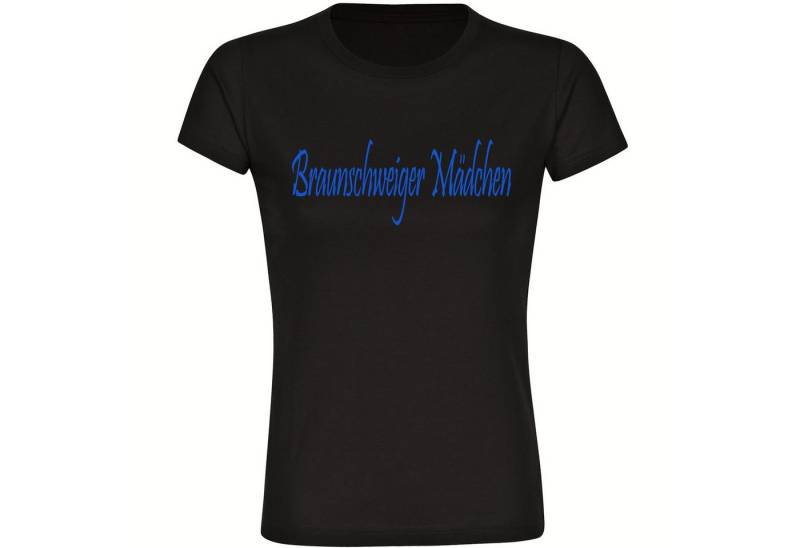 multifanshop T-Shirt Kinder Braunschweig - Braunschweiger Mädchen - Kind von multifanshop