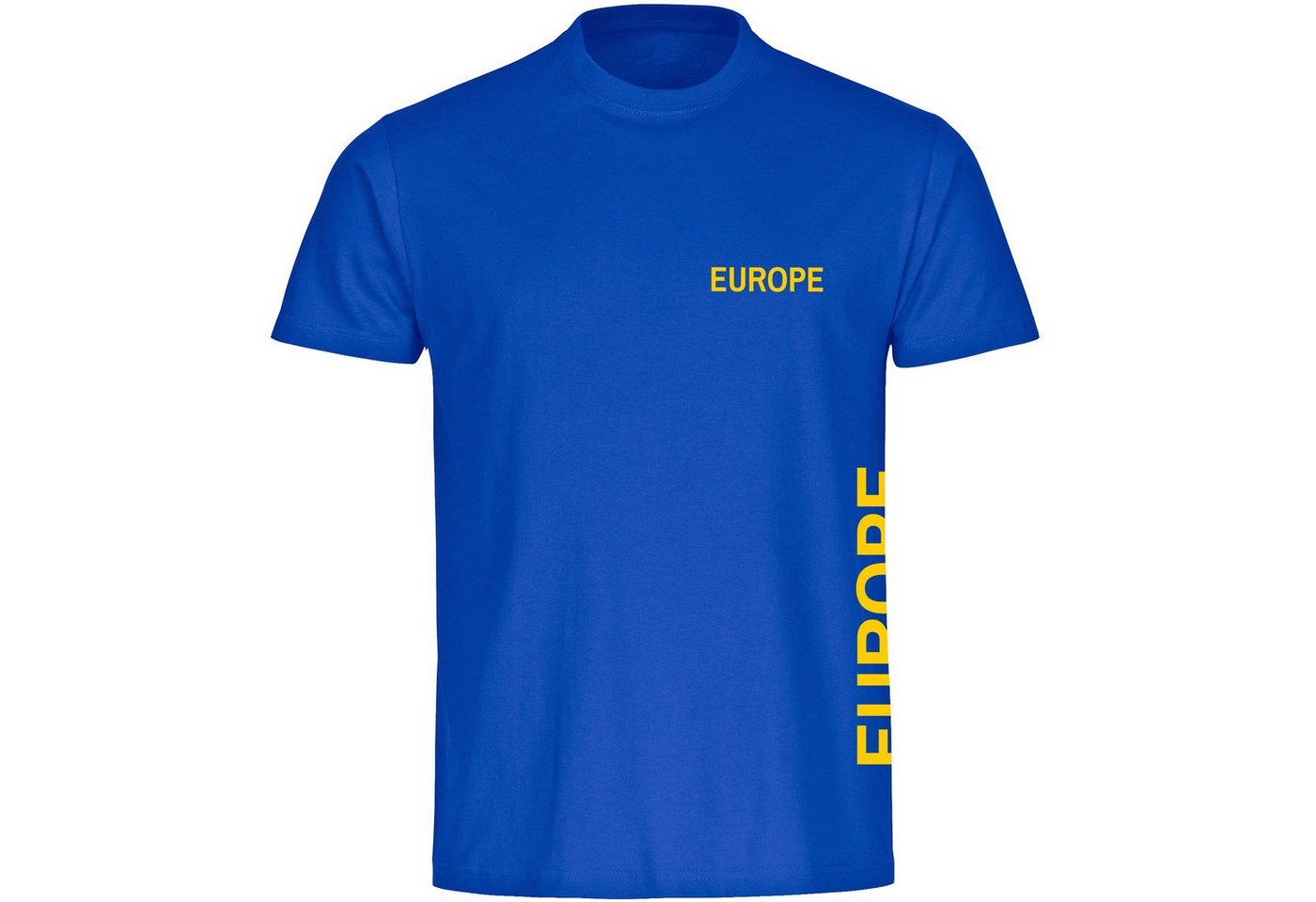 multifanshop T-Shirt Kinder Europe - Brust & Seite - Boy Girl von multifanshop
