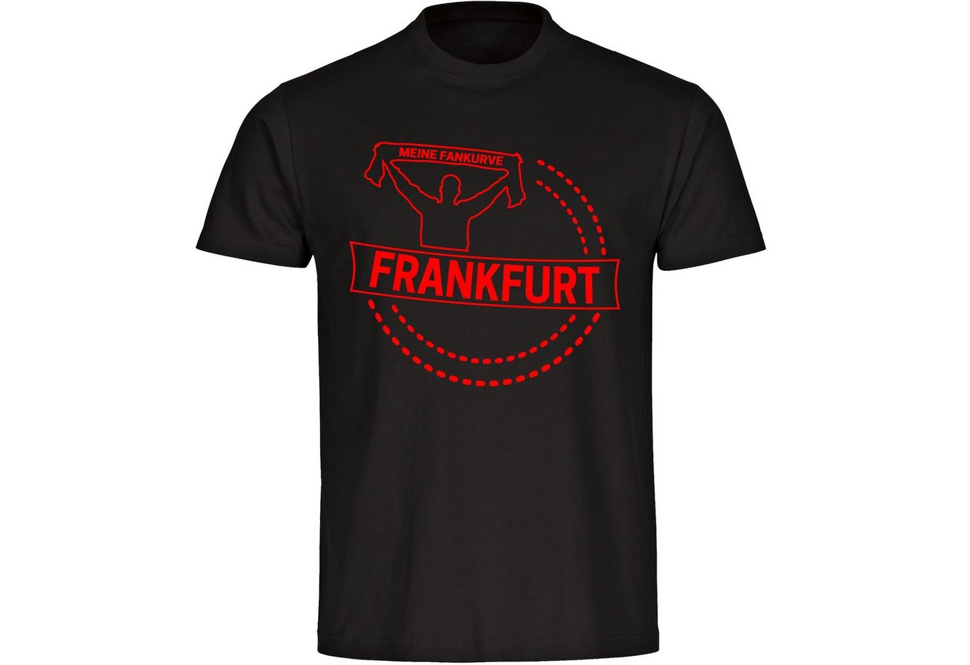 multifanshop T-Shirt Kinder Frankfurt - Meine Fankurve - Boy Girl von multifanshop