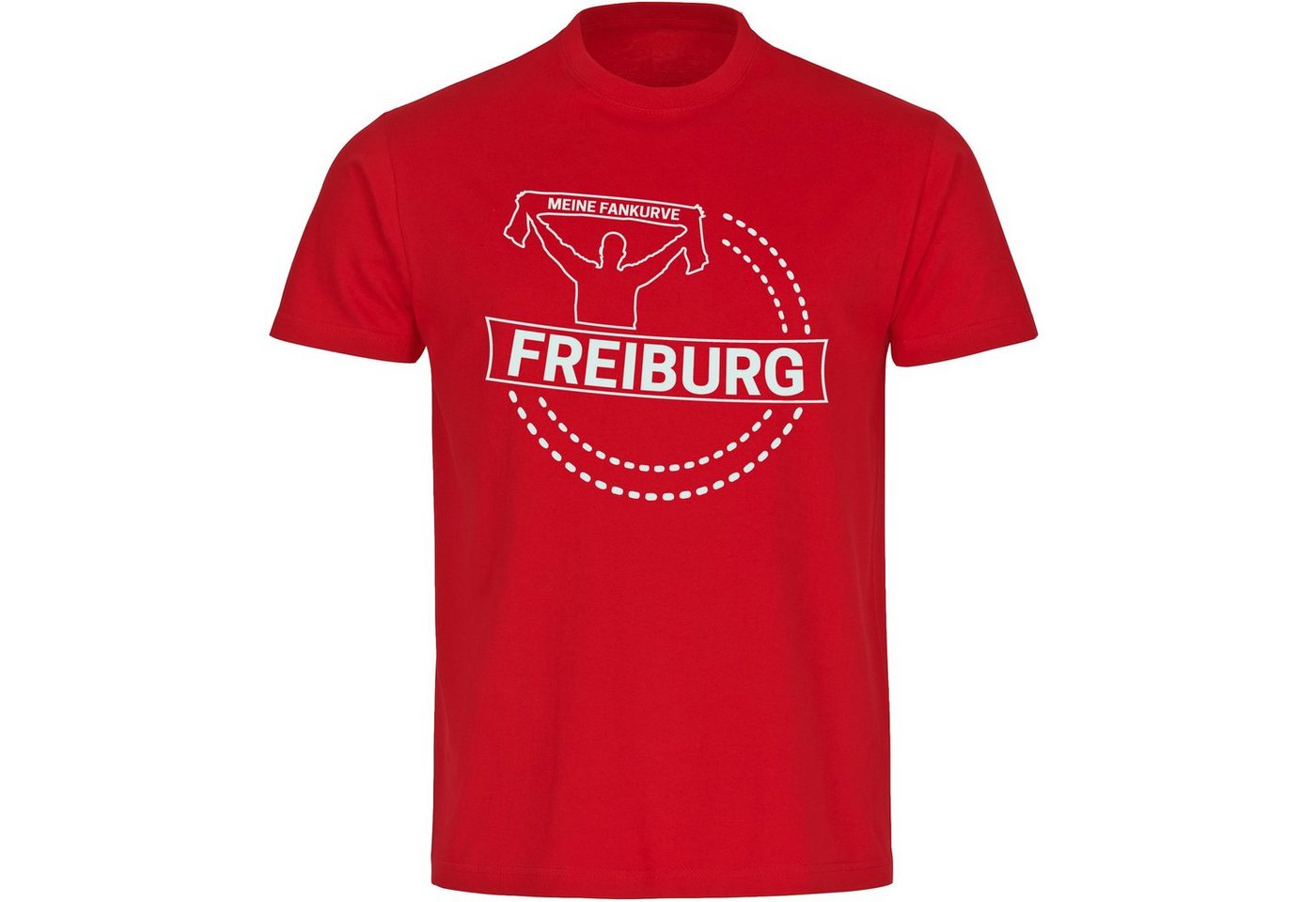 multifanshop T-Shirt Kinder Freiburg - Meine Fankurve - Boy Girl von multifanshop