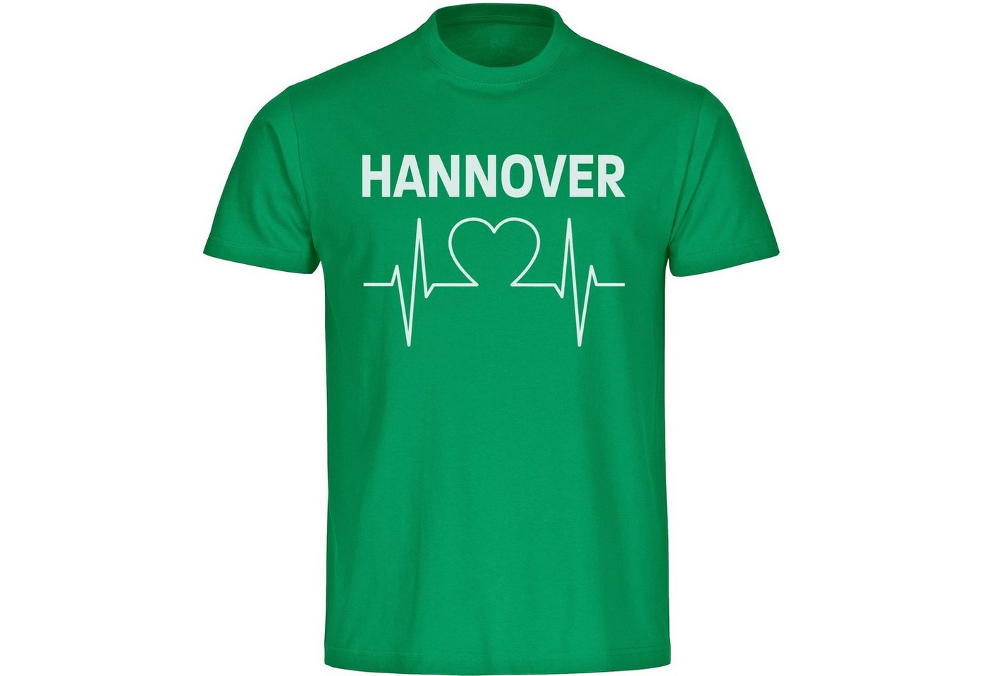 multifanshop T-Shirt Kinder Hannover - Herzschlag - Boy Girl von multifanshop