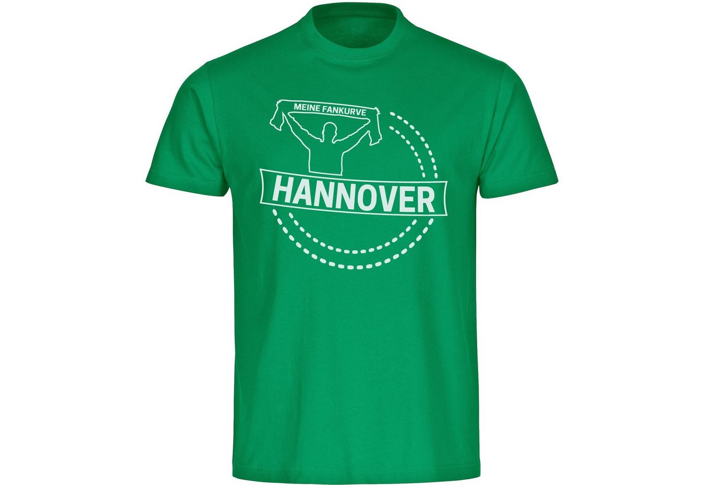 multifanshop T-Shirt Kinder Hannover - Meine Fankurve - Boy Girl von multifanshop