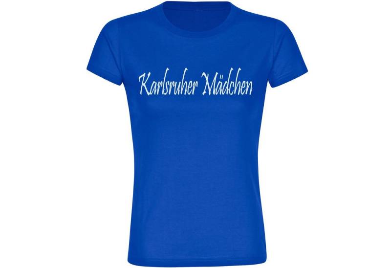 multifanshop T-Shirt Kinder Karlsruhe - Karlsruher Mädchen - Kind von multifanshop