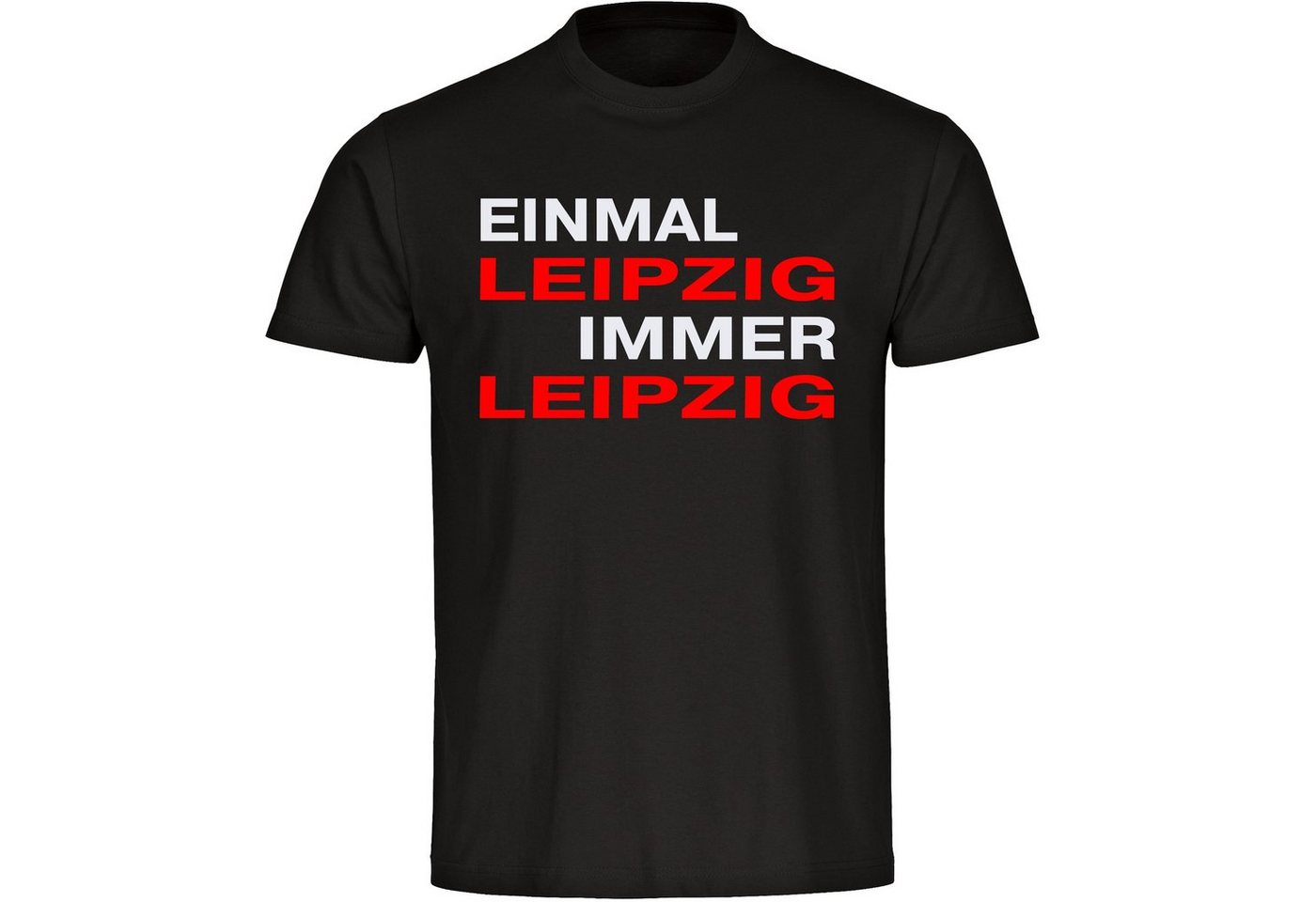 multifanshop T-Shirt Kinder Leipzig - Einmal Immer - Boy Girl von multifanshop