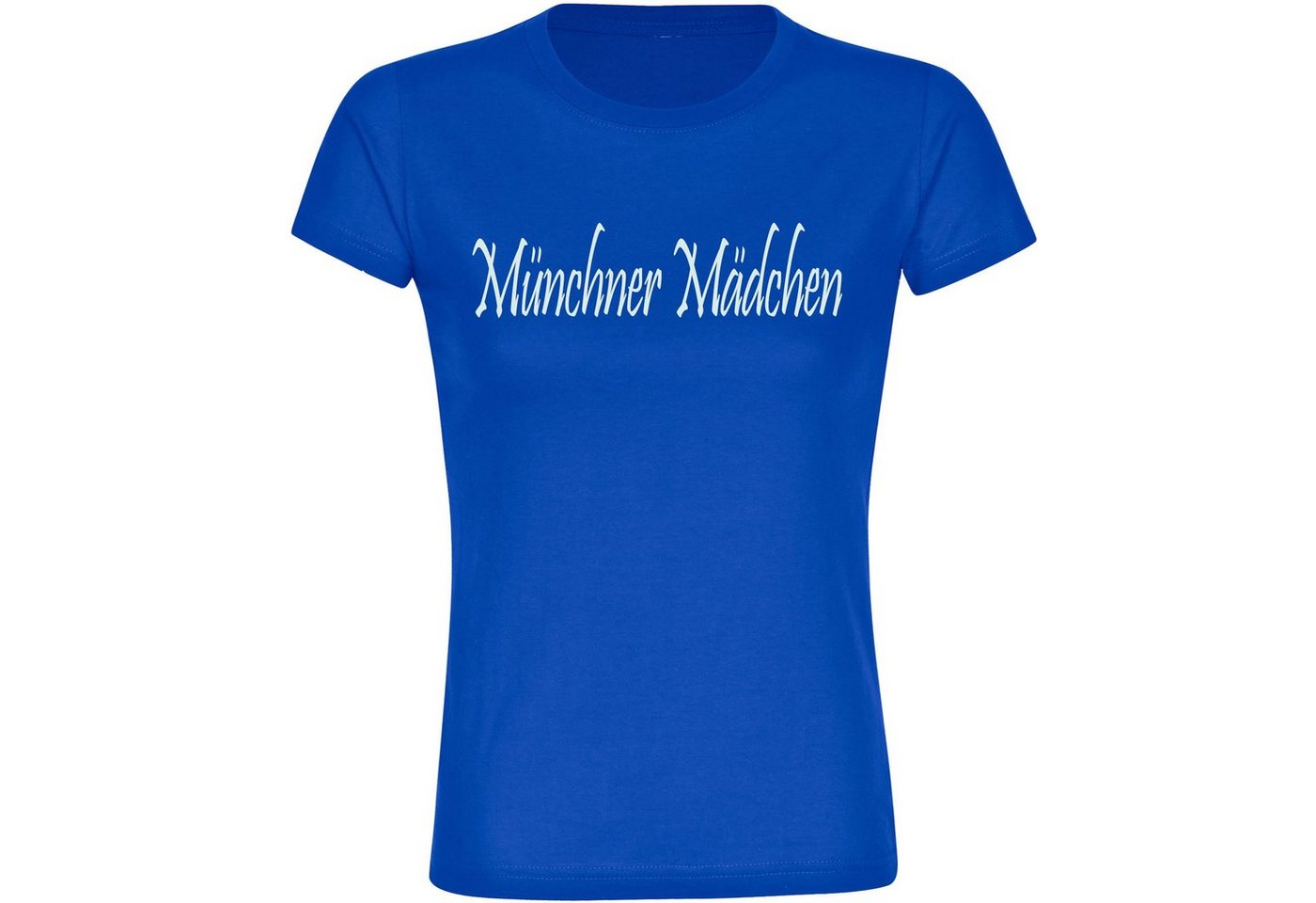 multifanshop T-Shirt Kinder München blau - Münchner Mädchen - Boy Girl von multifanshop