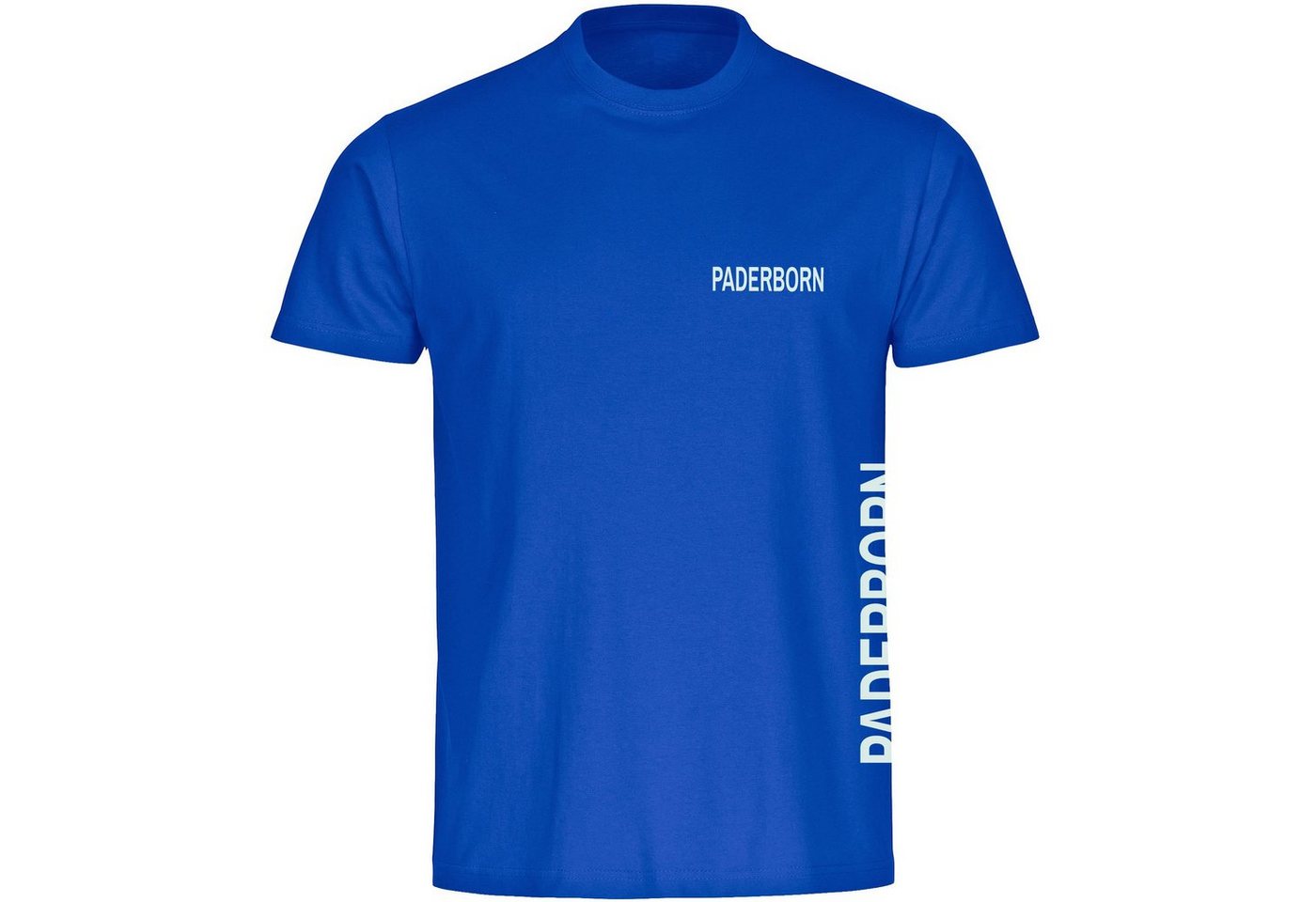 multifanshop T-Shirt Kinder Paderborn - Brust & Seite - Boy Girl von multifanshop