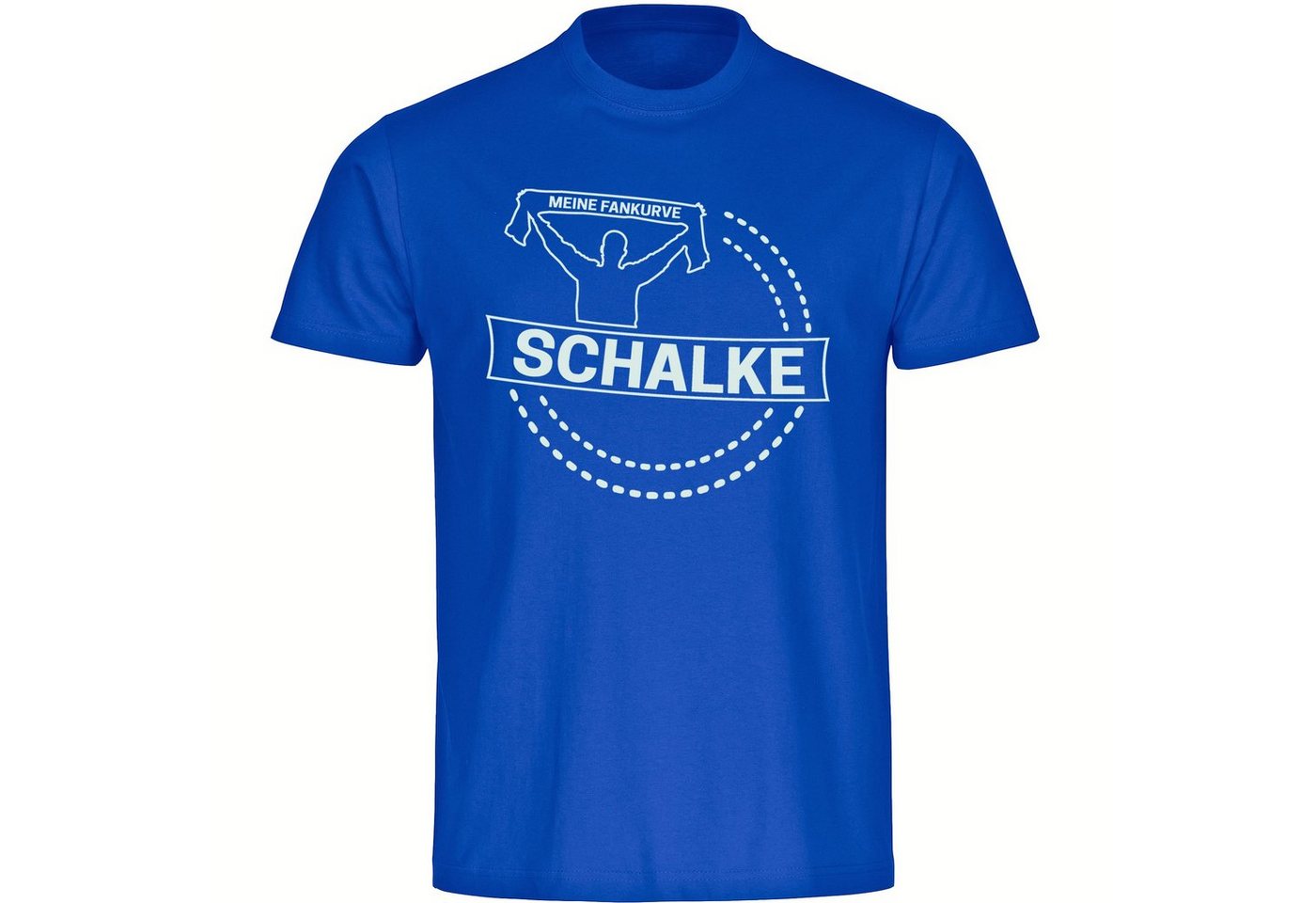 multifanshop T-Shirt Kinder Schalke - Meine Fankurve - Boy Girl von multifanshop